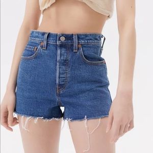 Levi’s denim cutoff shorts